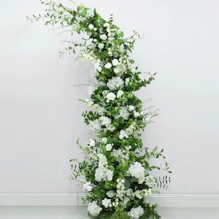 White Rose Greenery Premium Floral Arch - 4516