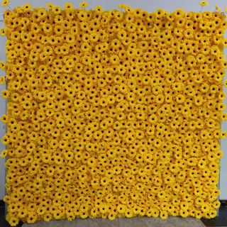 Wild Sunflower Premium Flower Wall - 094