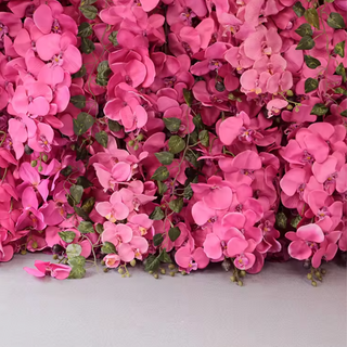 Hot Pink Dripping Dream Premium Flower Wall - 140