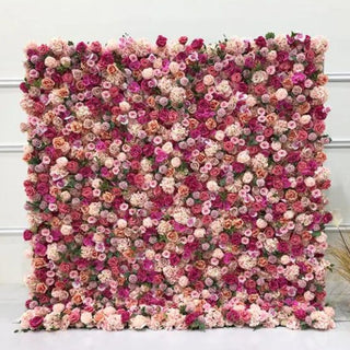 Pink Serenity Premium Flower Wall - 165