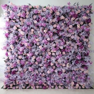 Into the Meadow Purple Lavender Premium Flower Wall - 199