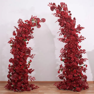 Into The Meadow Red Premium Floral Arch - 4521