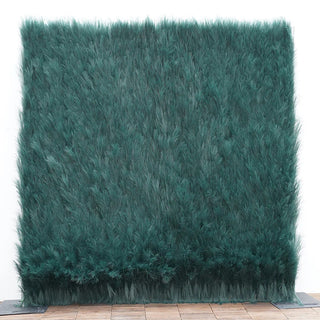 Dark Green Premium Pampas Grass Wall - 083