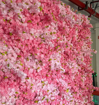 Pink Cherry Blossom Flower Wall - 085